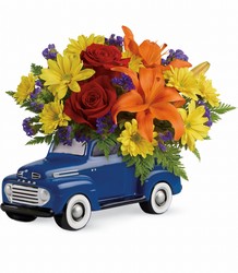 Vintage Ford Pickup Bouquet by Teleflora from Victor Mathis Florist in Louisville, KY
